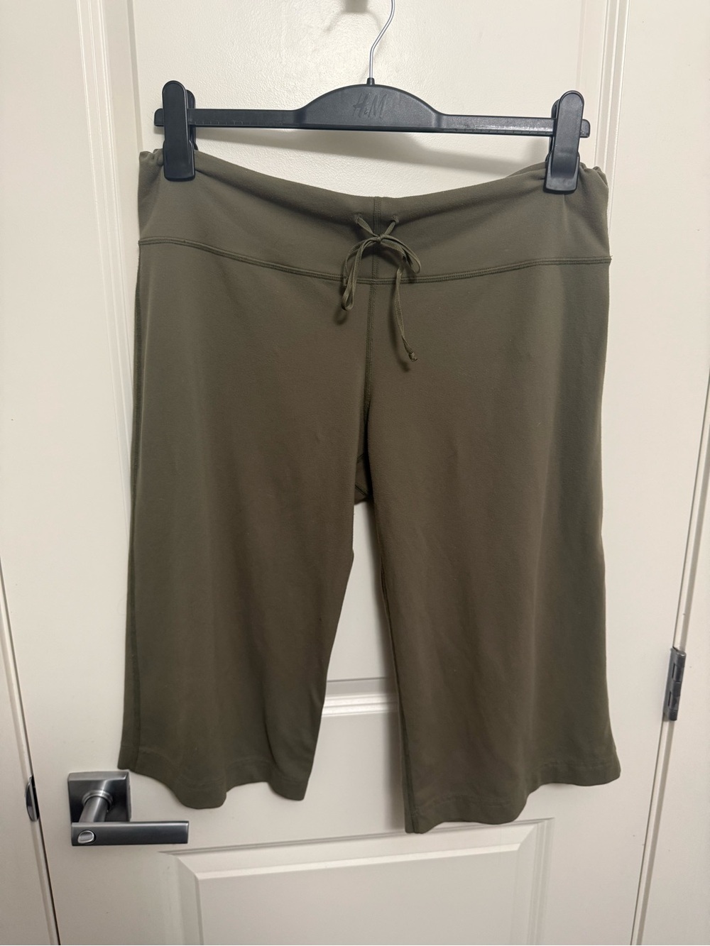 lululemon athletica Olive Green Drawstring Athletic Shorts